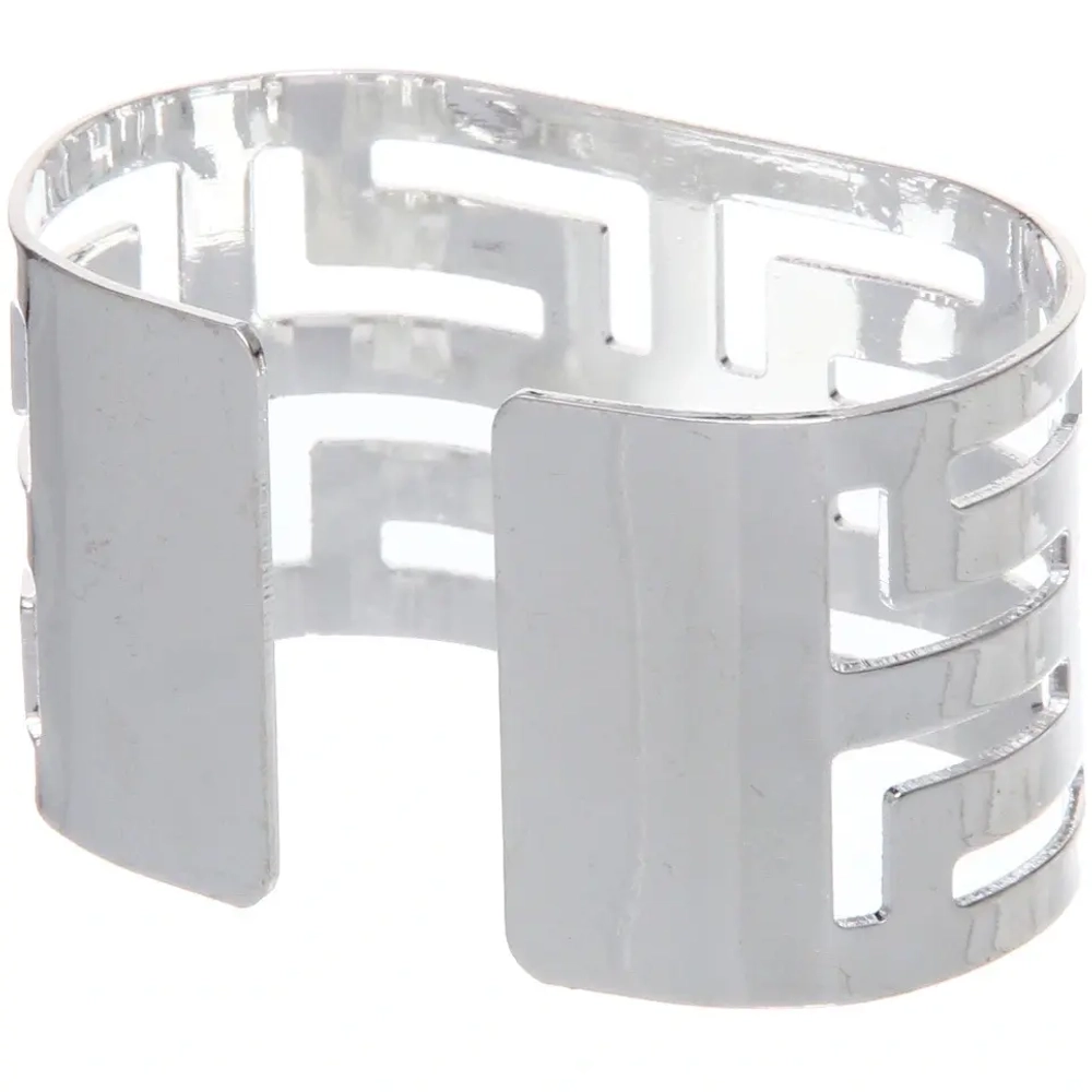 Набор колец для салфеток 6шт «Олимпия» 5,5*3см, серебро