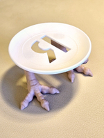 Шуточная подставка для Яндекс станции мини3 и мини3 Про (Яндекс-Алиса) 3D печать, белая