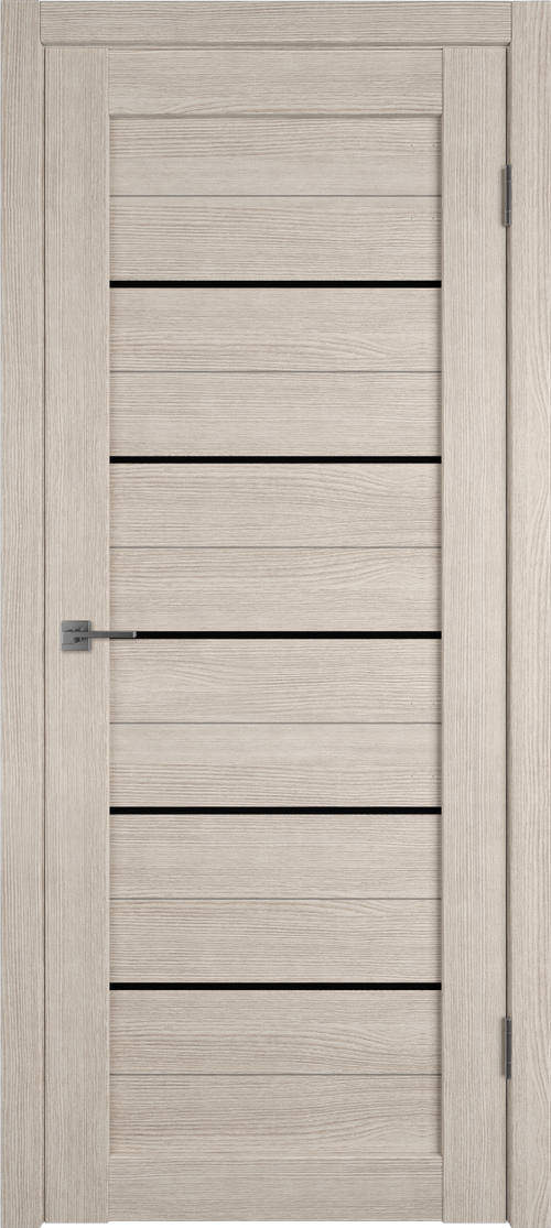 Дверь Atum 5 / Cappuccino / Black Gloss / Владимирские двери