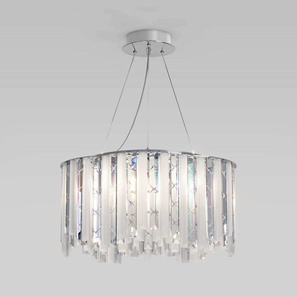 Подвесная люстра Eurosvet Radiance 101011/6 хром