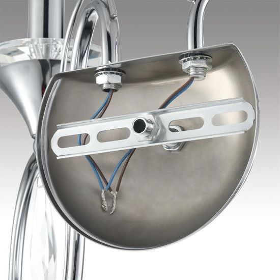 8032/2W CLASSI LN26 металл/хрусталь, хром/прозрачный Бра E14 2*40W 220V LAOKA