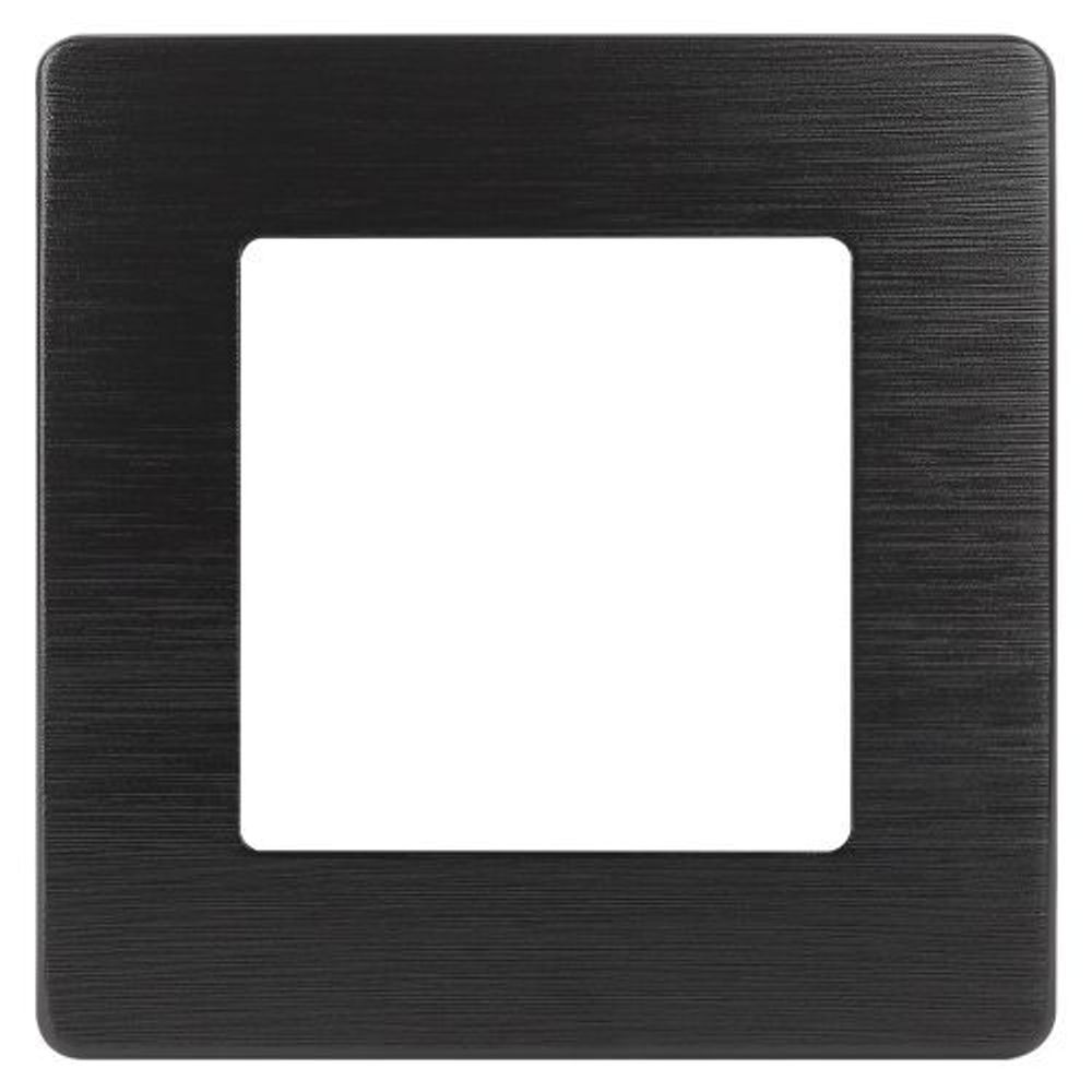 Рамка 1-м 12-5101-06 сатин черн. Эра Б0052504 Рамка 1-м 12-5101-06 сатин черн. Эра Б0052504