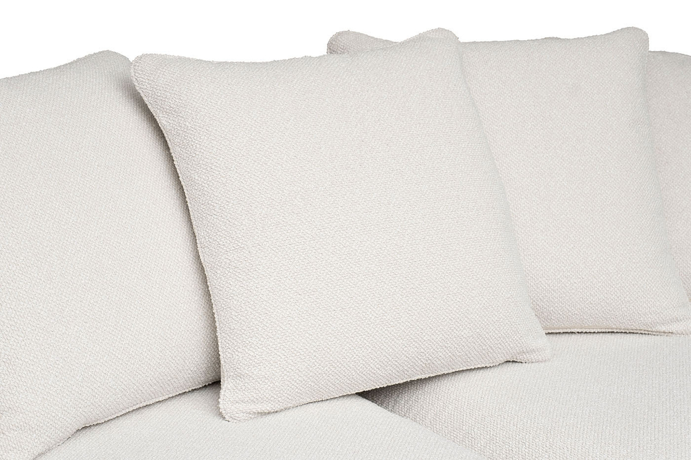 Диван трехместный 250x100x90см Garda Decor Roberto букле кремовый