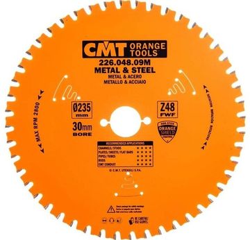 Диск пильный по металлу (235x30x2.2/1.8 мм; Z48; TCG) CMT 226.048.09M