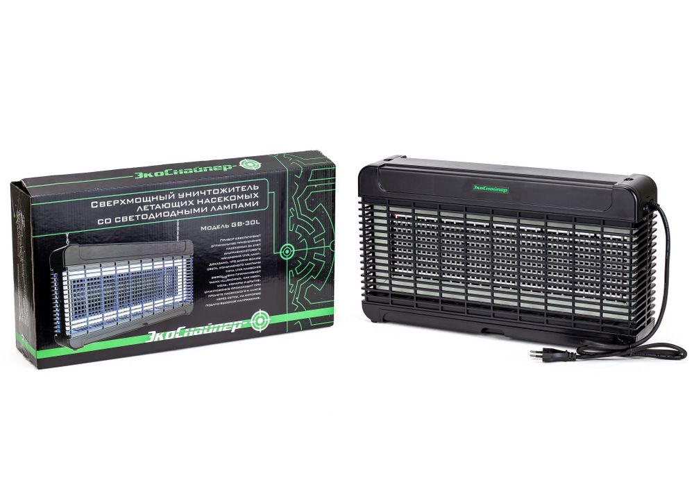 Уничтожитель летающих насекомых ЭкоСнайпер GB-30L
