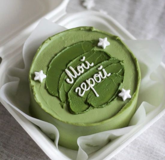 Бенто торт «С Днем Защитника Отечества» на 23 февраля