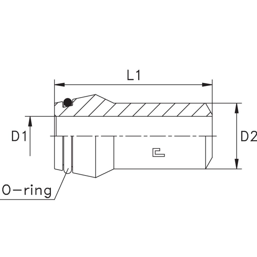 Ниппель WN DS25 25х4