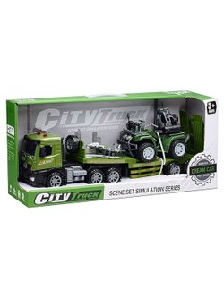 Игровой набор Автовоз с военной техникой (588B-11)