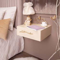 Тумба прикроватная Ин Блум подвесная Айвори