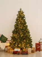 Елка с гирляндой «Барокко» (Литая+пвх) 150 см / 1,5 м