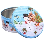 Банка жестяная «Сказочный Снеговик» 2500мл, 20*9см