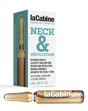 LA CABINE - NECK & DECOLLETE AMPOULES концентрированная сыворотка в ампулах для области шеи и декольте 1х2мл