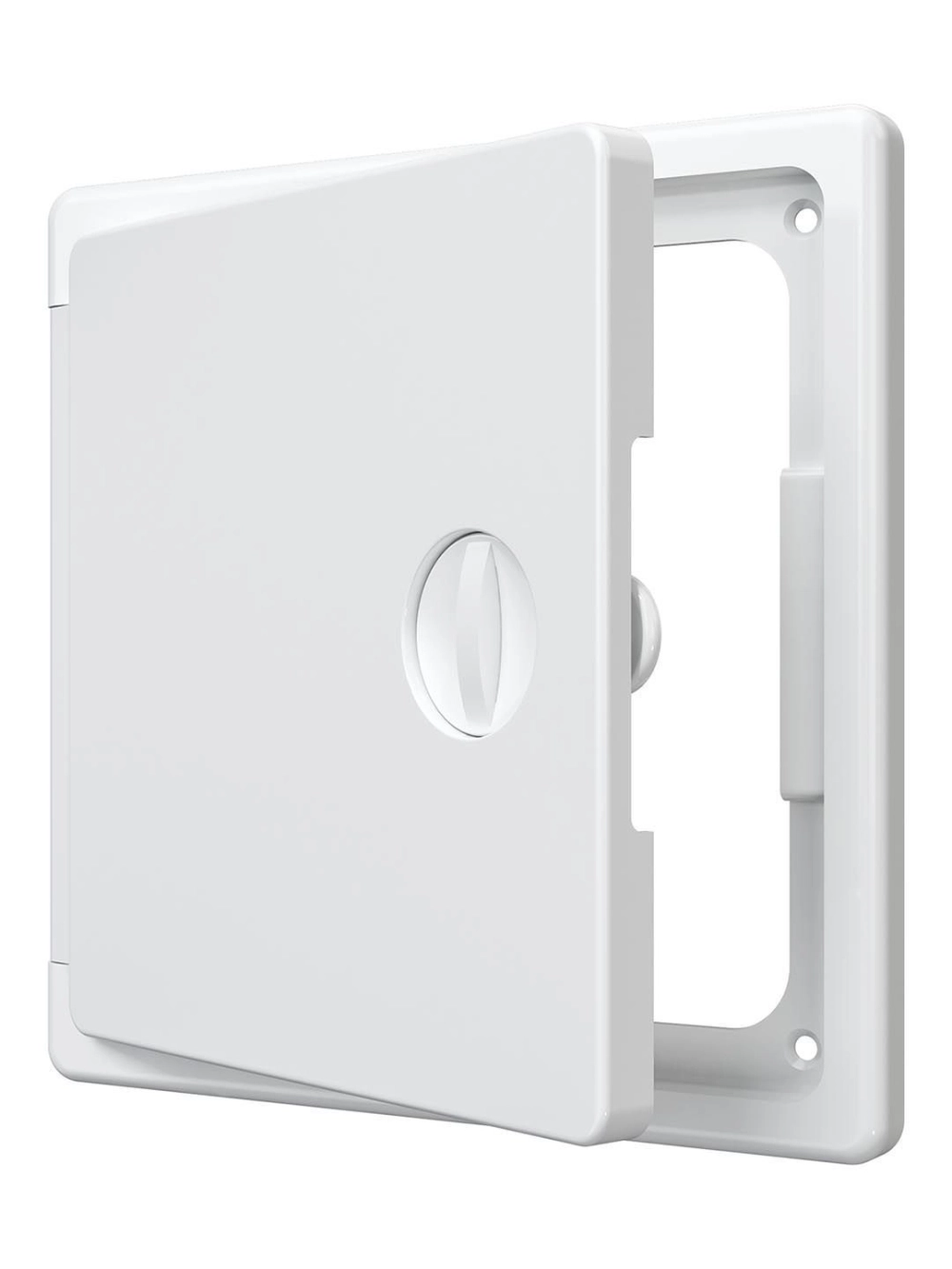 Люк ревизионный ЛТП накладной ручка-задвижка 150х150 пластик EVECS