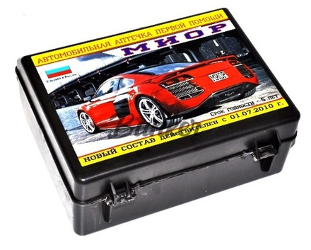 Аптечка - Набор первой помощи: Миор с маской и перчатками