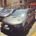 Широкие расширители арок для AUDI RS7 4G 2013-2014 Ауди