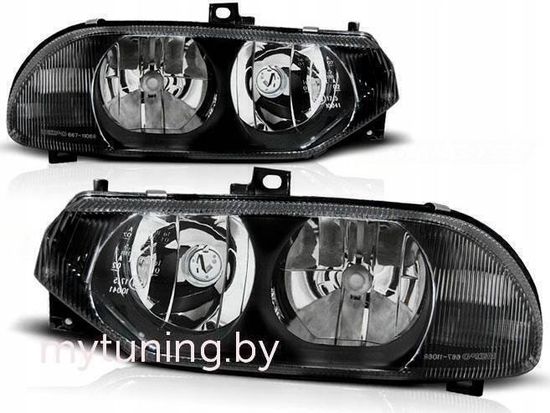 Передние фары BLACK для Alfa Romeo 156