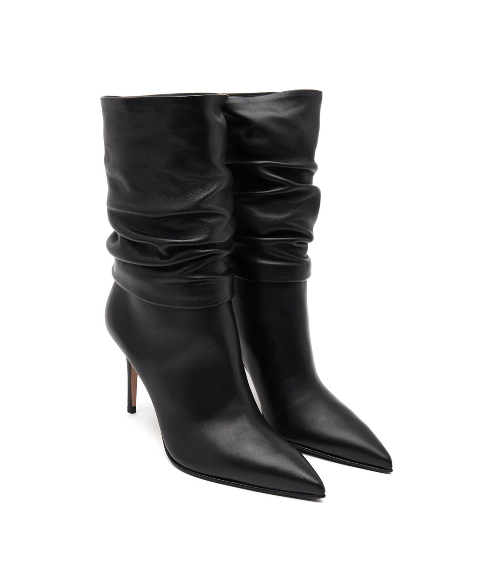 Кожаные ботильоны Le Silla - черный(2182T080R1PPGLO)