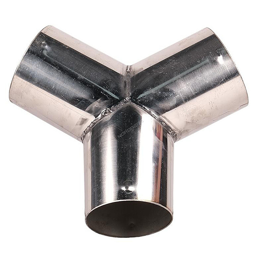 NORDBERG (AT75) Насадка металлическая Y-образная для шланга D=75 мм