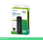 Внешний накопитель Apacer AS722 512GB (AP512GAS722B-1)