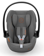 Коляска Cybex Coya Rosegold Frame Cloud G i-Size Lava Grey Sepia Black с дождевиком и бампером