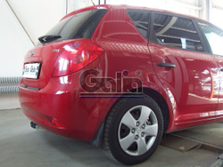 Фаркоп оцинкованный Galia K029C для Hyundai i30 хетчбек FD 2007-2010, Kia Ceed хетчбек 2006-2012(паспорт и сертификат в комплекте)(без электрики)