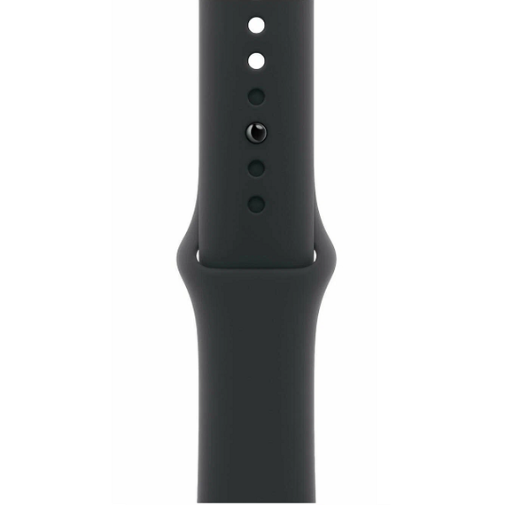 Apple Watch Series 10 42 мм Aluminium with Sport Band (S/M) black (черный глянец) MWWE3