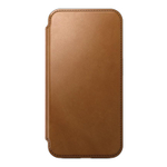 Кожаный чехол-книжка MagSafe Nomad Modern Leather Folio для iPhone 15 Pro Чехол из натуральной цельнозерновой кожи ECCO. Вмещает до трёх карт