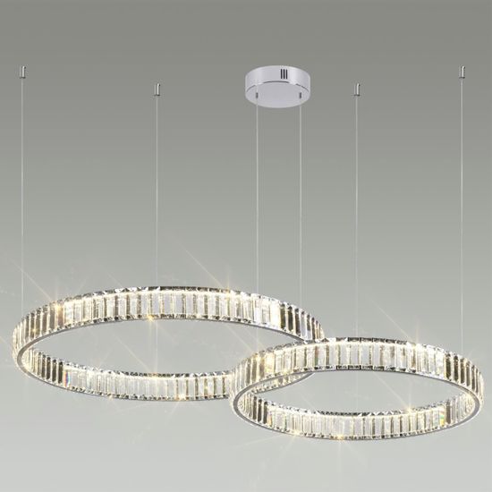 4930/2R L-VISION ODL24 609 хром цвет Потолочная чаша (доп.основание) VEKIA