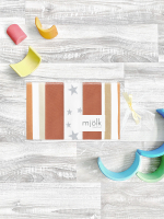Набор платочков-слюнявчиков Mjölk Полоска