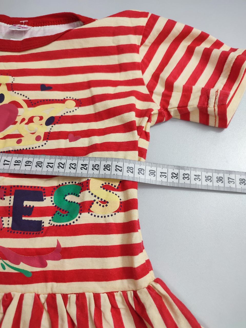 Платье в полоску на 4 года