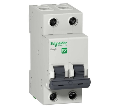 Выключатель автоматический модульный 2п С 25А 4.5кА EASY9 =S= SchE EZ9F34225