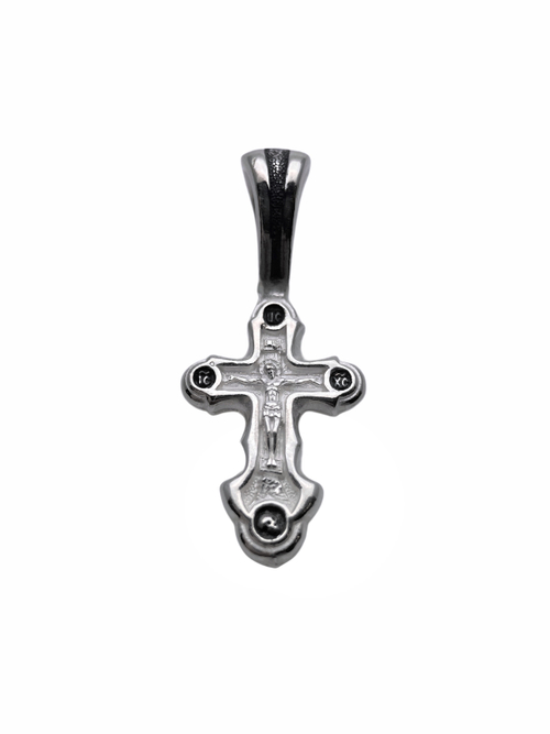 Крест из серебра/Чернение