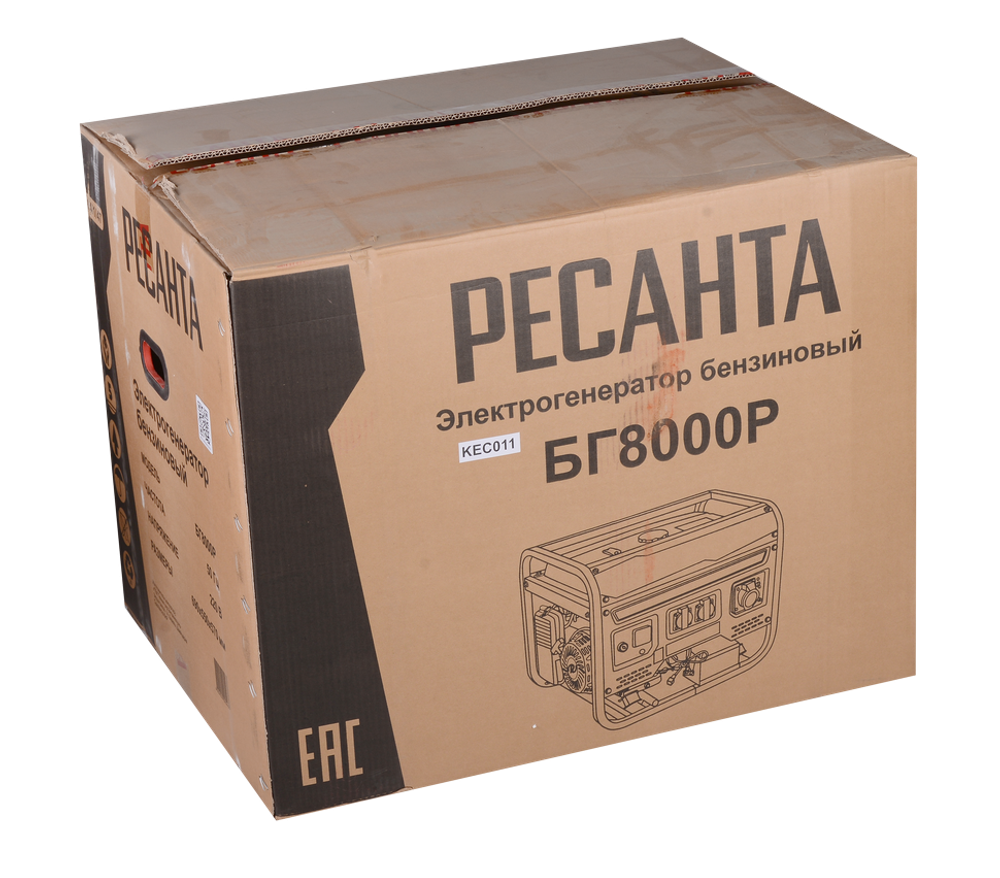 Электрогенератор Ресанта БГ 8000 Р - [6,5 кВт / 220V]