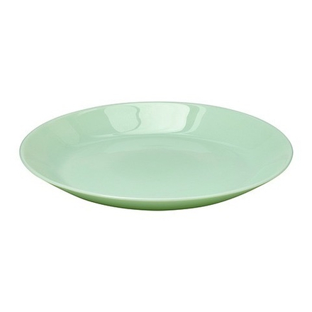 ОФТАСТ OFTAST Тарелка 19 см, светло-зеленая