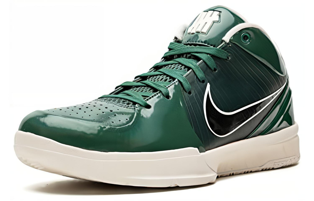 Кроссовки Undefeated X Nike Zoom Kobe 4 Protro Dark Green Bucks
