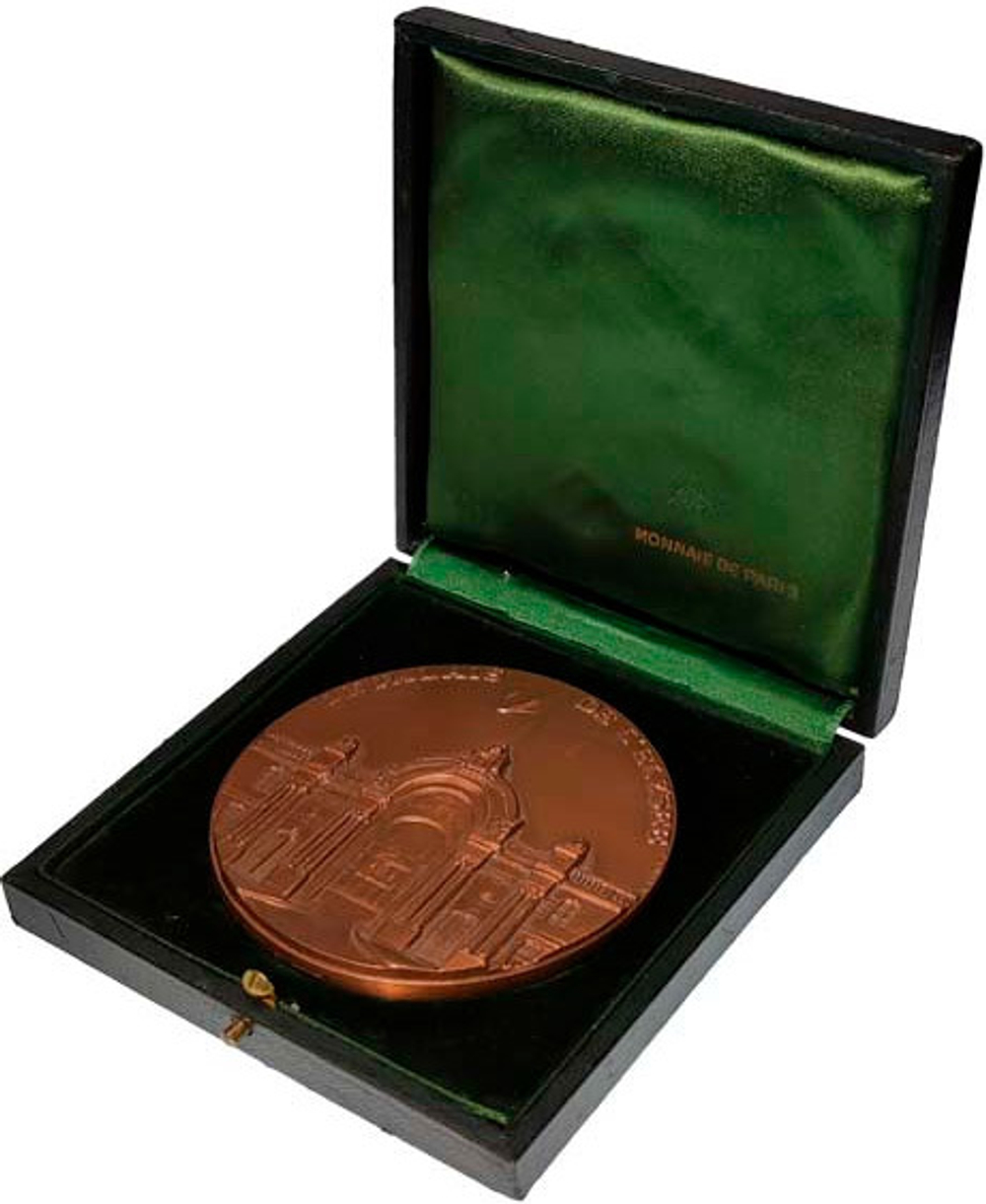 France, Fifth Republic, Valéry Giscard d'Estaing Bronze Medal, 1978