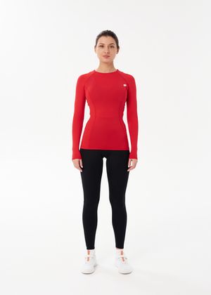 Лонгслив с длинным рукавом и карманами