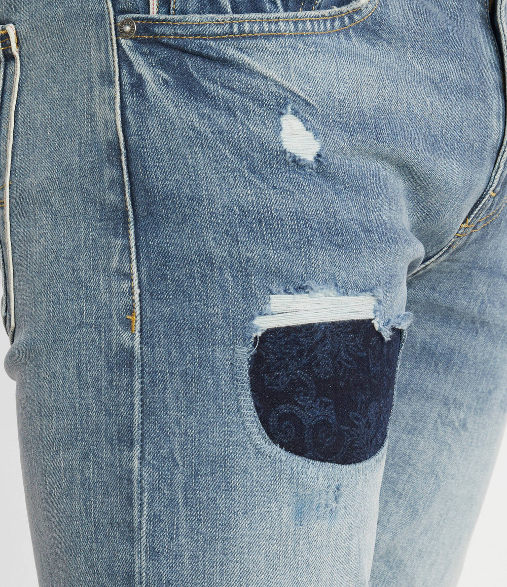 Джинсы MIAMI GUESS - голубой(M3BAN1 D55T3)