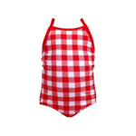 Купальник FUNKITA Toddler Girl's Red Checker