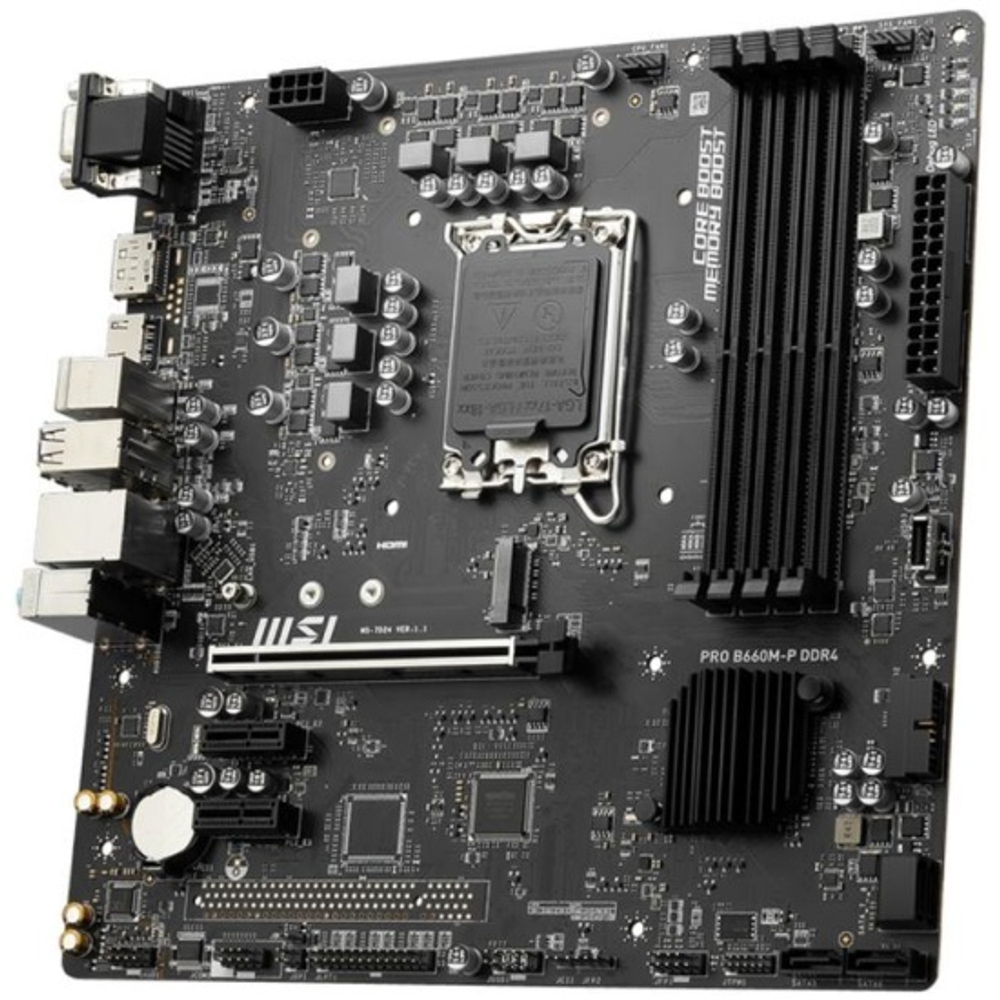 Материнская плата MSI PRO B660M-P DDR4 S1700 mATX RTL