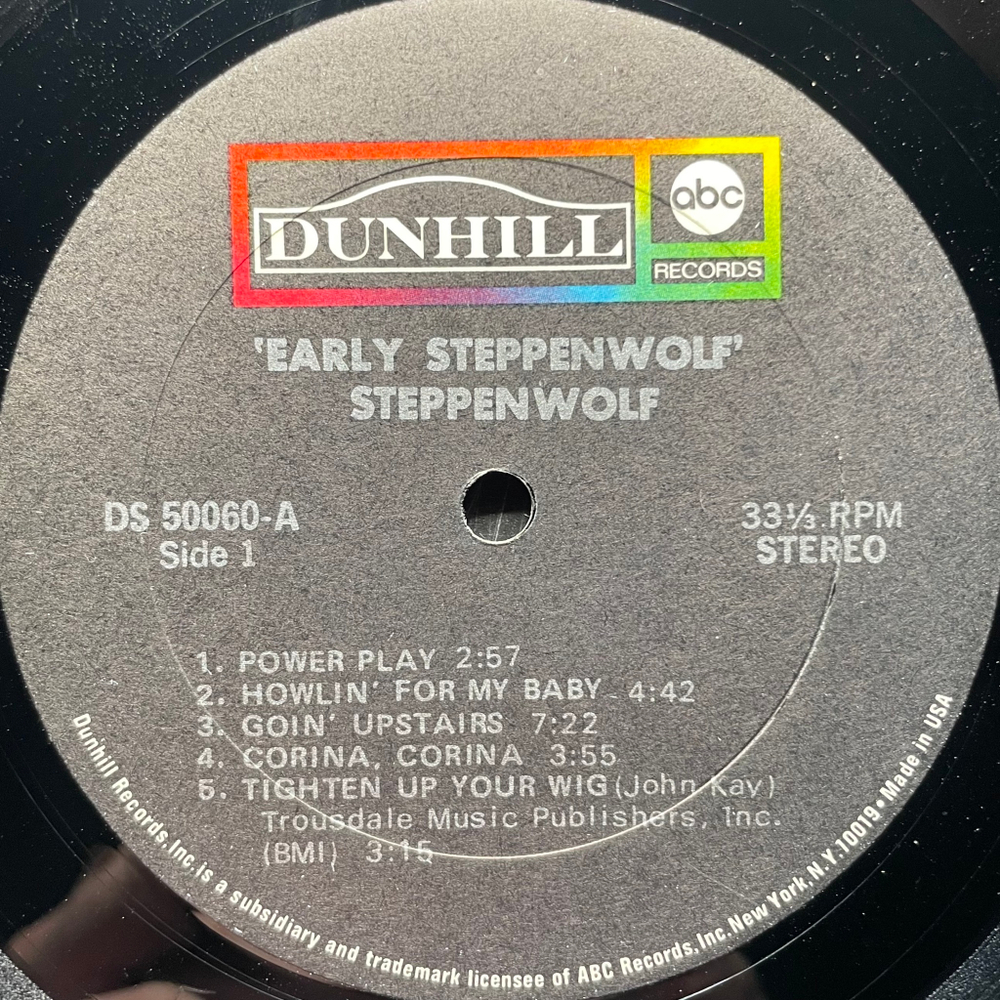 Steppenwolf - Early Steppenwolf (США 1969г.)