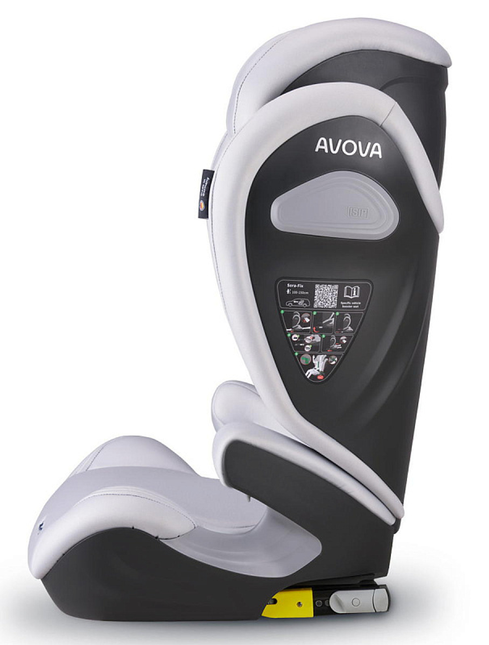 Автокресло Avova Sora Fix (15-36 кг, 100-150 см) Sky Grey