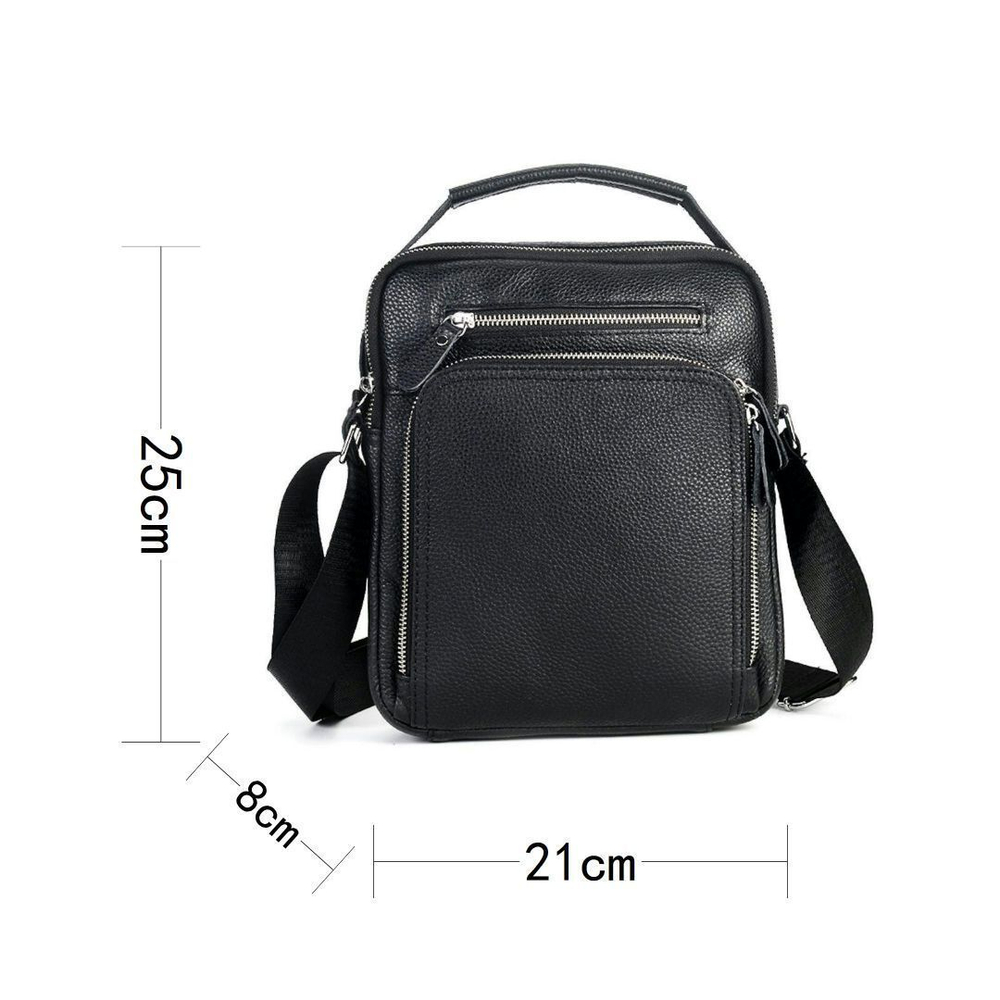 Кожаная сумка на плечо