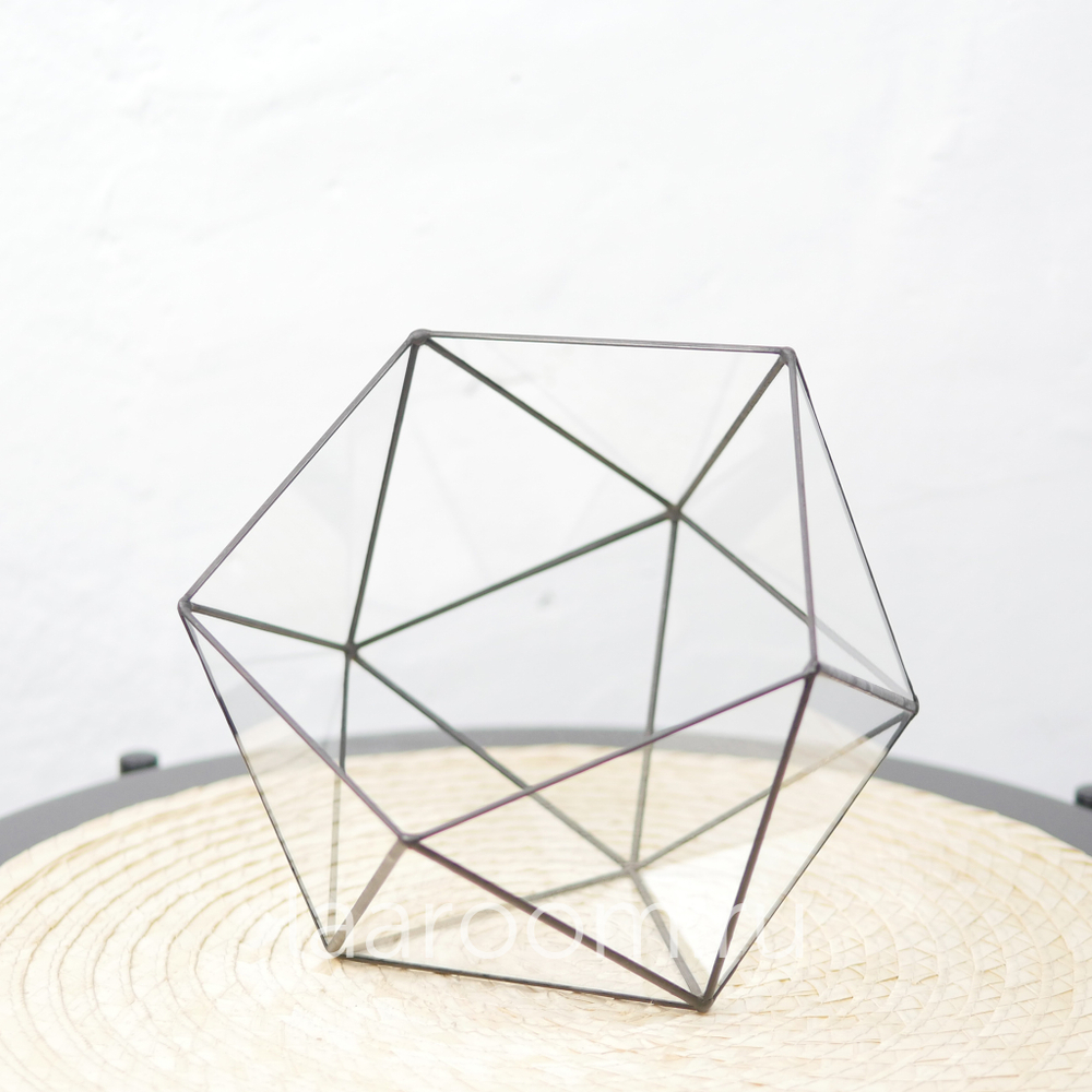 Ваза для флорариума Икос