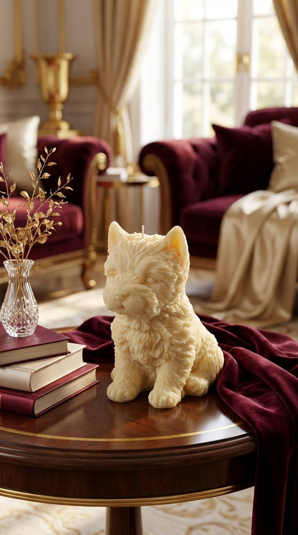 Свеча "Йоркширский терьер"