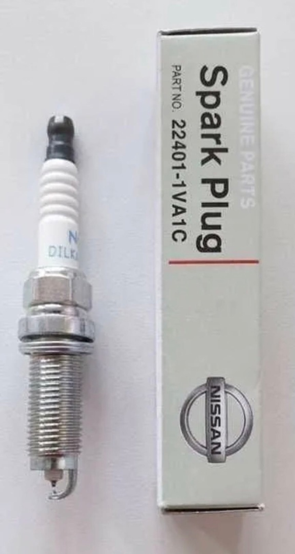 Свеча зажигания иридиевая (двойной иридиевый электрод) NISSAN 224011VA1C