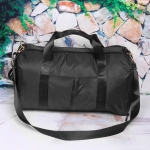 Сумка спортивная «Sport Today»,водонепроницаемый отдел + 2 кармана+отдел под обувь, цвет черный, 42*24*18 см