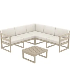 Комплект угловой уличной мебели Mykonos