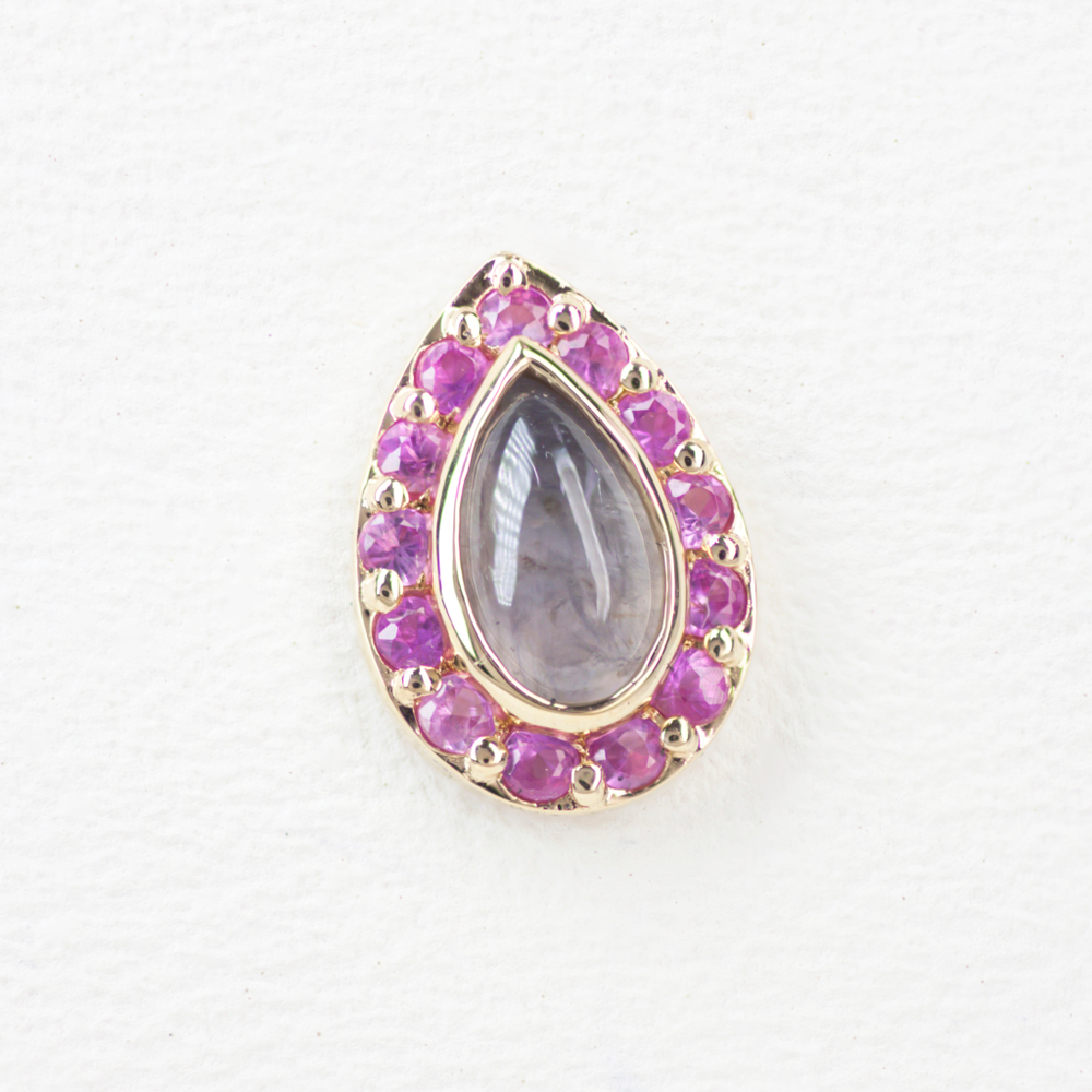 Elizabeth tops with Precious stones