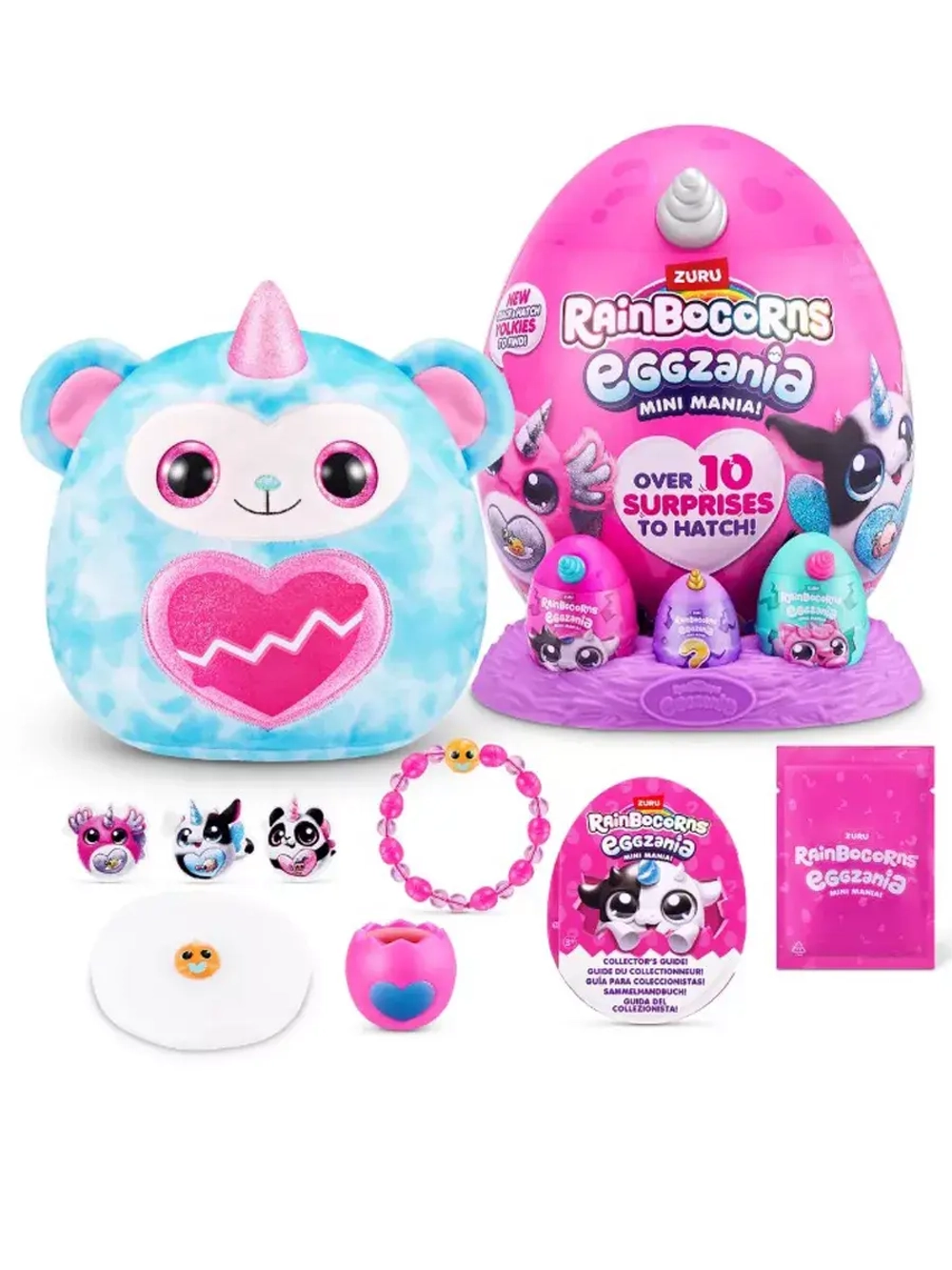 Игрушка сюрприз Rainbocorns Eggzania Mini Mania Зуру